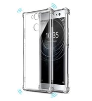 Sony Xperi XA2 Kılıf Şeffaf Nitro Anti Shock Kapak (Renksiz)