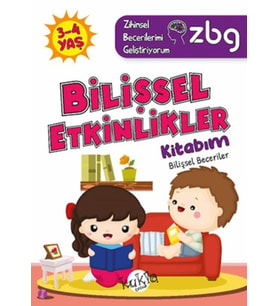 ZBG 3-4 Yaş Bilişsel Etkinlikler Kitabım