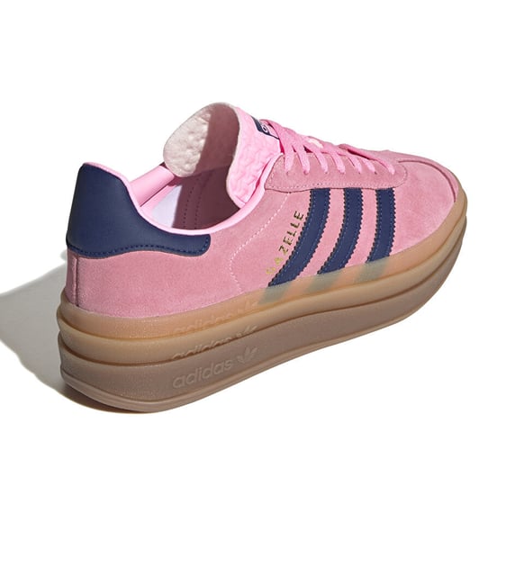 adidas gazelle silver green womens adidas Women's Originals Gazelle Bold "Clear Pink"