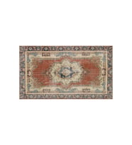 El Yapımı Yün&Pamuk Eskitme Halı 147x255 cm 10191