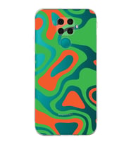 PrintiFy Huawei Mate 30 Lite Uyumlu Kamera Korumalı Renkli Desen Tasarımlı Şeffaf Silikon Kılıf