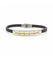 Moncuk Design Desenli Çelik Bileklik 3351SCB019