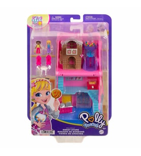 Polly Pocket Pollyville Şeker Dükkanı Oyun Seti HNB03