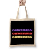 Charles Barkley - Basketball gifts Vintage Retro Rainbow Quotes For BOYS AND Dad Bez Çanta Uzun Saplı