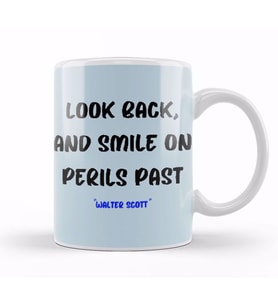 Smile Quotes Happy Love Gift Kupa Bardak Porselen