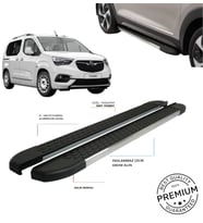 OPEL COMBO E 2019 2020 2021 2022 2023 UZUN ŞASE ARACA UYUMLU YAN BASAMAK MSNVDK