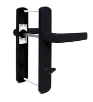 Aletçantam Pvc Banyo Wc Kapı Kolu Pimapen (Metal)- Siyah