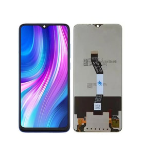 Xiaomi Redmi Note 8 Pro ile Uyumlu Lcd Ekran Dokunmatik (Siyah)