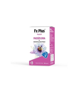 Fx Plus Passiflora & Valerain 30 Kapsül