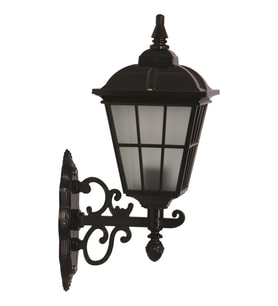 AVONNI BAP-68183-BSY-M1 Siyah Boyalı Dış Mekan Aydınlatma E27 ABS Polikarbon Cam 28x20cm
