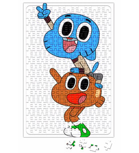 Gumball Darwin Puzzle 240 Parça Yapboz