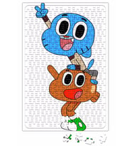 Gumball Darwin Puzzle 240 Parça Yapboz