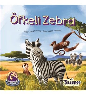 Bozkırdan Arkadaşlar-Öfkeli Zebra (Karışık)