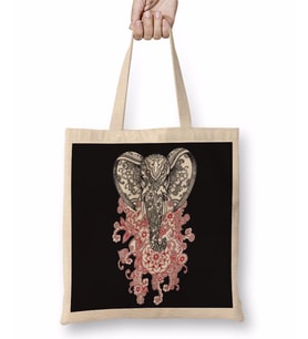 Elefante 2 Bez Çanta Uzun Saplı