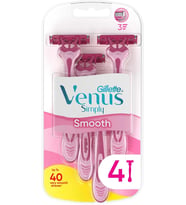 Lexroo Gillette Simply Venus 3 Kullan At Kadın Tıraş Bıçağı 4'lü
