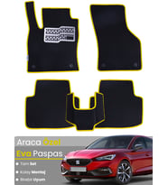 SEAT LEON HYBRİD (2020-2024) Uyumlu EVA Paspas Tam Set–Oto Paspas,Araca Özel,Kolay Montaj