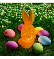 Paskalya easter Işıklı Tavşan