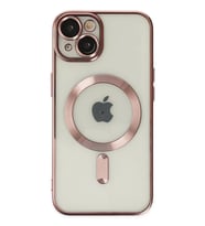 Newface Apple iPhone 14 Plus Kılıf Kross Magneticsafe Kapak - Rose