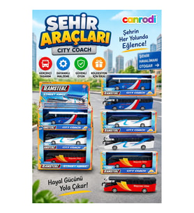 0024 SUN-HTI-TMZ-DC ŞEHİR ARAÇLARI 3A 12D(Belirtilen fiyat, tekli satış için adet fiyatıdır.)