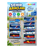 0024 SUN-HTI-TMZ-DC ŞEHİR ARAÇLARI 3A 12D(Belirtilen fiyat, tekli satış için adet fiyatıdır.)