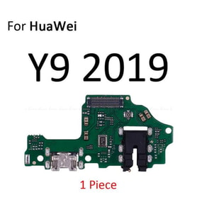 Tkgz Huawei Uyumlu Y9 2019 FULL Şarj Soketi Kulaklık Soketi