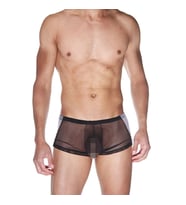Fantezi Erkek Erotik Tül Boxer String Kilot İç Çamaşır