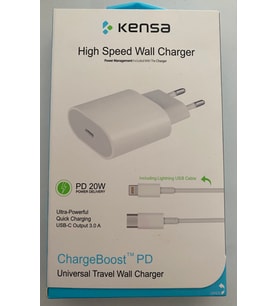 KENSA İPHONE HİGH SPEED CHARGER 20W HIZLI ŞARJ