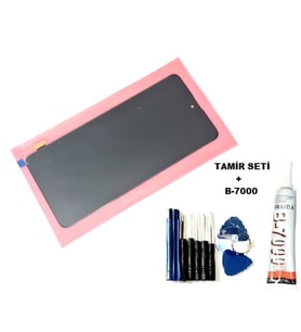 Samsung Galaxy M31S Uyumlu Lcd Ekran Dokunmatik Servis + B-7000 + Tamir Seti