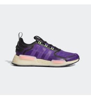 adidas GW3062 NMD_V3 Siyah Erkek Sneaker Spor Ayakkabı (Mor)