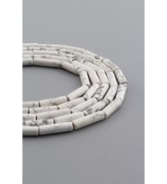 Havlit Doğal Taş Parlak Silindir Kesim 4x13mm Dizi