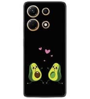 Infınix Note 30 Kılıf Silikon Desen Özel Seri Aşık Avokadolar 1642