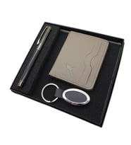 Signator D312 İsme Özel Set - Deri Kartlık + Anahtarlık  + Kalem Seti  İsme Özel Hediyelik Set (Karışık)