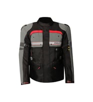 Motosiklet Montu Long 4 Mevsim Full Korumalı Maxdura 600-D Dayanıklı Kumaş Touring Motor Mont Red