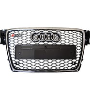 Bimbo Audi A4 B8 2008-2012 Rs4 Panjur Siyah-Krom