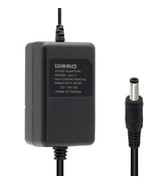 Weko 12 Volt 2 Amper 5.5*2.1 Uçlu Yerli Üretim Plastik Kasa Masaüstü Adaptör (Siyah)