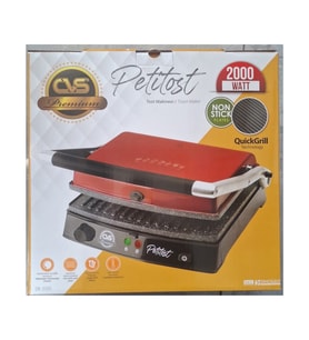 Cvs DN 3565 Petitost QuickGrill Tost Makinesi Kırmızı Renk