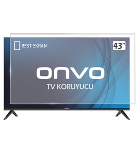 ONVO OV43F250 TV EKRAN KORUYUCU - Onvo 43" inç Ekran Koruyucu