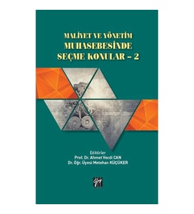 Maliyet ve Yönetim Muhasebesinde Seçme Konular -2