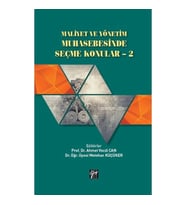 Maliyet ve Yönetim Muhasebesinde Seçme Konular -2