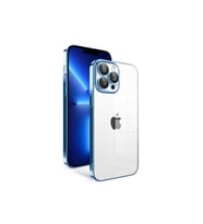 Apple iPhone 12 Pro Uyumlu Kılıf Kamera Korumalı Renkli Çerçeveli Zore Garaj Kapak