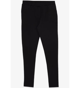 Breeze Kız Çocuk Tayt Basic Arkası Cepli 8-14 Yaş, Siyah