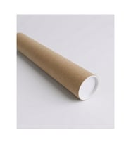 Esila Kağıtçılık Postüp Kapaklı Silindir Kutu – 5,5 x 65 cm Karton Rulo Tüp Poster, Afiş, Harita Kutusu 1 Adet