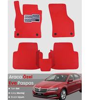 SKODA SUPER B (2015-2023) Uyumlu EVA Paspas Tam Set–Oto Paspas,Araca Özel,Kolay Montaj