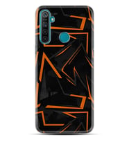 Realme 5i 5 Pro 6i 7 Pro 8 Kılıf Desemli Silikon Zigzaglar 1651