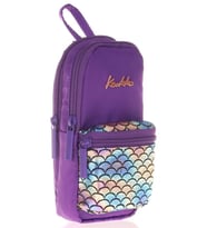 Kaukko Bright Scale Mor Junior Bag Çanta Şekilli Kalem Çantası