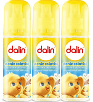 Dalin Bebek Kolonyası 150ML Deniz Esintisi (Bergomat-Zambak-Misk Kokulu) (3 Lü Set)