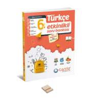6. Sınıf Türkçe Etkinlkli Kazanım ve Soru Bankası ve Telefon Standı