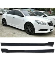 Opel İnsignia A Opc Line Yan Marşpiyel Seti Plastik 2 Adet Mat Siyah 2008-2017 karlık+ek+bodykit