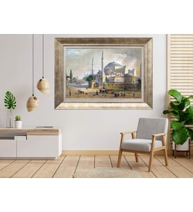 Gümüş Çerçeveli Tablo nb24