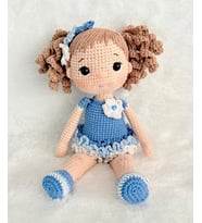 Julia Bebek Amigurumi Organik Oyuncak